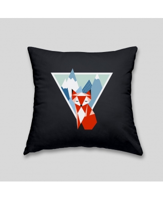 Mountain fox cushion